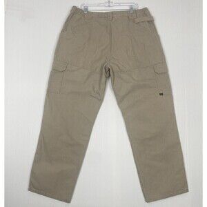 511 Tactical Pants Mens SZ 40x32 Khaki Ripstop Cargo Utility Elastic Waist Beige